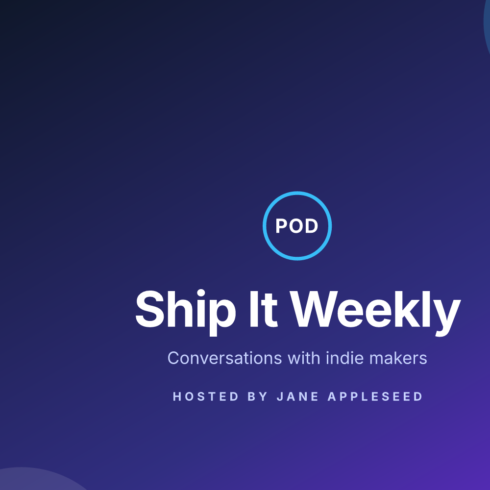 Podcast Cover Maker example